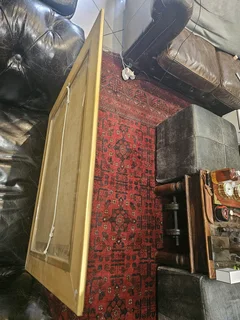 For sale: 2x Original Willie Strydom Rural Village oil-on-board paintings