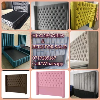 Headboards and beds for sale