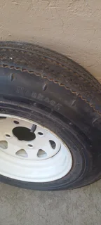 two venter trailer tyres