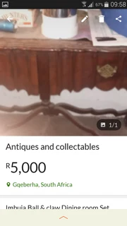 Antique furnishings