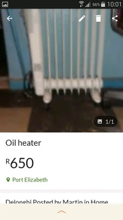 Oil heater