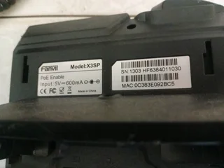 8 x no Fanvil 3XP IP Telephone