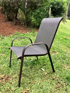 A set of 8 Lawn / Garden / Patio chairs