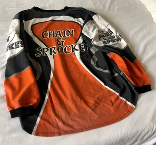 Chain and Sprocket Motorcross / Off-Road racing shirt (Size XL)
