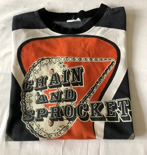 Chain and Sprocket Motorcross / Off-Road racing shirt (Size XL)
