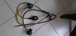 Scuba diving gear.