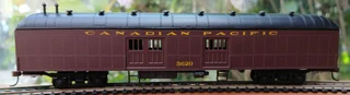 HO Canadian Pacific Passenger coach set of 5