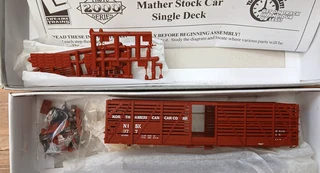 HO scale model railroad wagon kits
