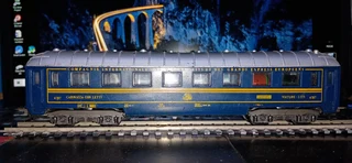 7 LIMA HO 4 axle Passenger coaches CIWL (Orient Express)