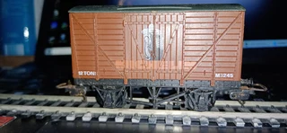 LIMA HO Rolling stock - lot of 4 goods waggons