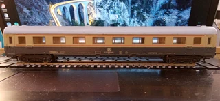 LIMA HO Rolling stock - lot of 3 passenger coaches (2 Italian, 1 Swiss)