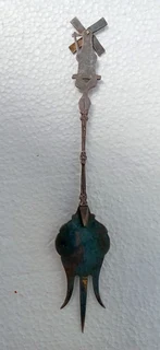 Silver plated cake fork set