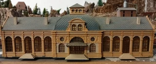 N-scale Vollmer #7506 Altstadt Station (already built)