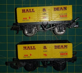 Lot of 10 Lima HO/OO British short freight wagons
