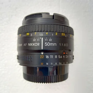 Nikon 50mm F1.8 Lens