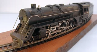 Fleischmann HO Steam Locomotives 4-6-2 and 2-8-2 all metal (vintage)