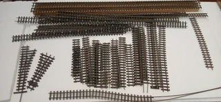 TRIANG HO wagons and LOTS of TRACK plus Turnouts