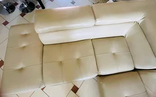 L-shape Leather Couch