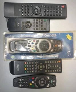 Various remotes refer photos