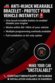 Anti Hijack Bracelets For All Cars