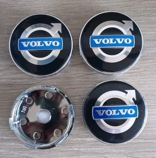 Volvo 60mm Wheel centre caps emblems
