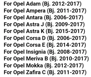Opel Corsa E TPMS tyre pressure monitor sensors and valve stems