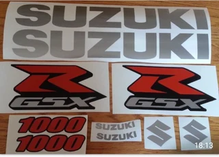 2006 Suzuki K6 stickers decals vinyl cut graphics