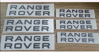 Range Rover brake caliper stickers decals sets