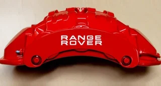 Range Rover brake caliper stickers decals sets