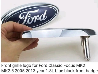 Ford Focus MK2 front oval Ford grille badge emblem
