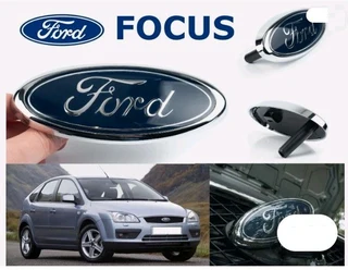 Ford Focus MK2 front oval Ford grille badge emblem