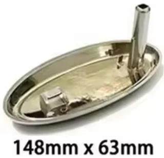 Ford Focus MK2 front oval Ford grille badge emblem