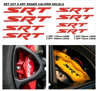 SRT brake caliper decals stickers badges