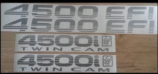 Land Cruiser TURBO decals stickers / vinyl graphics