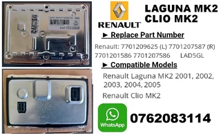 Renault Clio Mk2 / Laguna Mk2 Headlight Xenon Ballast module