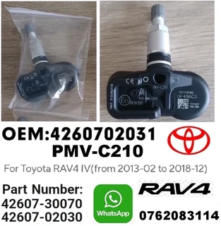 Toyota Rav 4 Mk4 TPMS tyre pressure monitor sensors