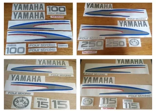 Yamaha  Four stroke outboard motor stickers decals kits