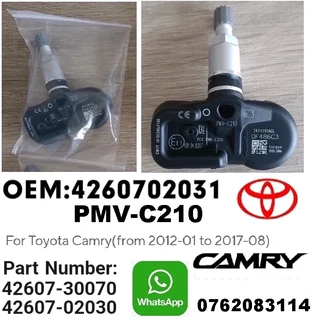 Toyota Camry TPMS tyre pressure monitor sensors