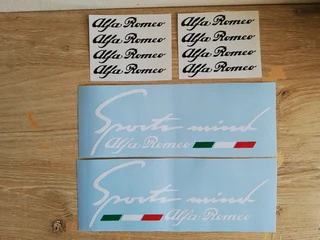 Alfa Romeo Sportiva badges emblems