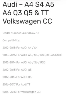 Audi Q3 Q5 TT S Line LED DRL HID ballast control module - 4G0907697D