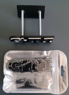 VW GTI front bolt on grille badges emblems