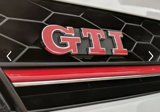 VW GTI front bolt on grille badges emblems