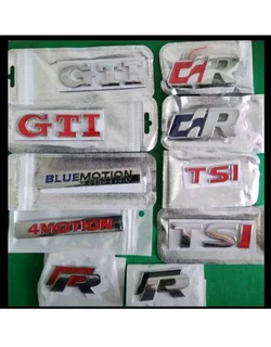 VW TDI bolt on grille badges emblems