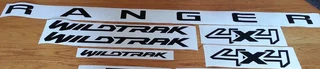 Ford Ranger Wildtrak stickers decals sets