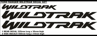Ford Ranger Wildtrak stickers decals sets