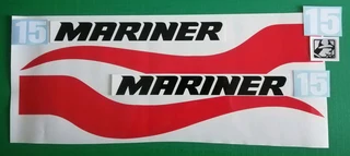 2003 - 15 Mariner 90 Outboard motor stickers decals sets