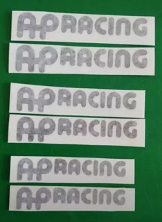 Set of AP Racing brake caliper stickers decals