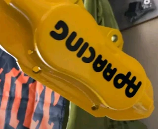 Set of AP Racing brake caliper stickers decals