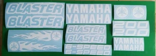 Yamaha Blaster 200 decals stickers vinyl sets