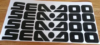Seadoo jetski decals vinyl cut stickers